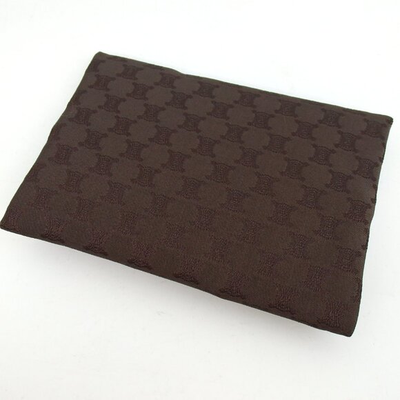 CELINE 116-2506C Handkerchief & Pocket Tissue Case Set Tissue case cotton/polyes - Picture 3 of 10